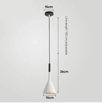 Modern Multicolor Metal Pendant Light with E27 Socket - Decorbites