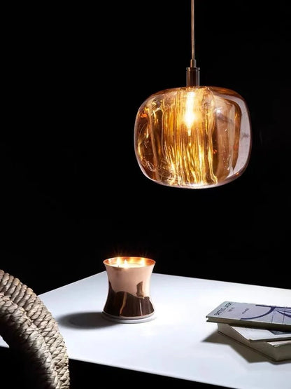 Modern Nordic Crystal Cluster Pendant Light - Decorbites