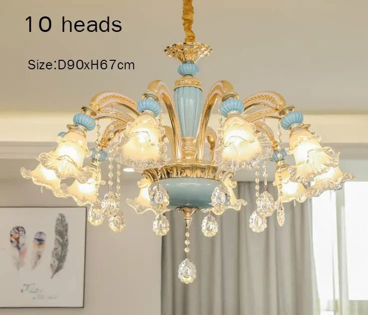 Modern Nordic Crystal Pendant Light - Decorbites