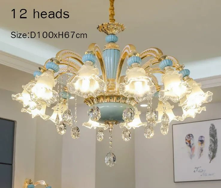 Modern Nordic Crystal Pendant Light - Decorbites