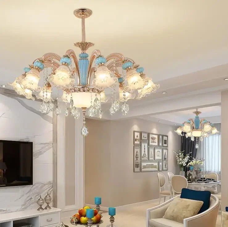 Modern Nordic Crystal Pendant Light - Decorbites