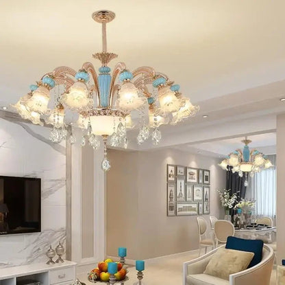 Modern Nordic Crystal Pendant Light - Decorbites