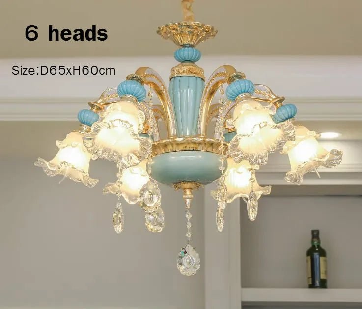 Modern Nordic Crystal Pendant Light - Decorbites