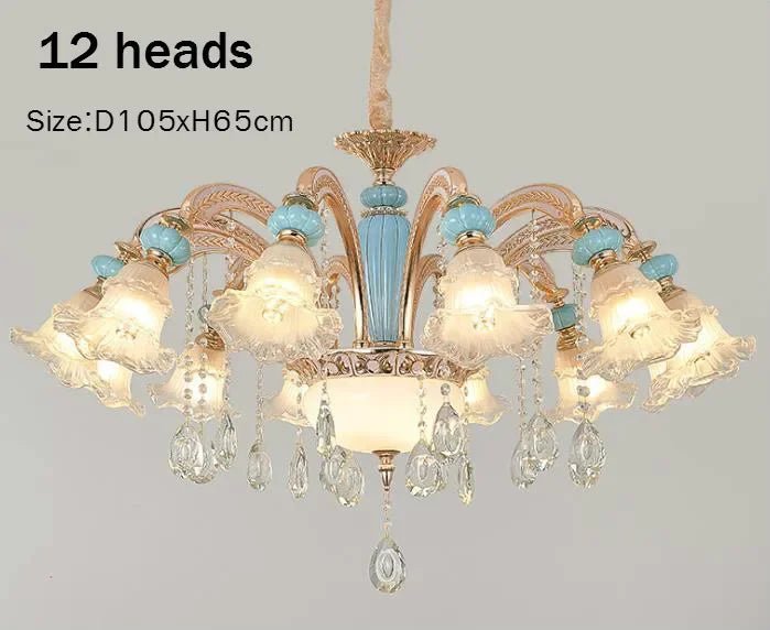 Modern Nordic Crystal Pendant Light - Decorbites