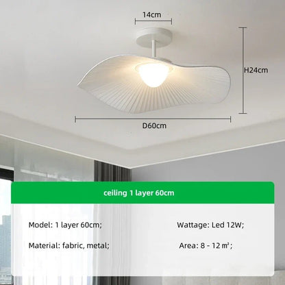 Modern Nordic Fabric Pendant Light - Decorbites