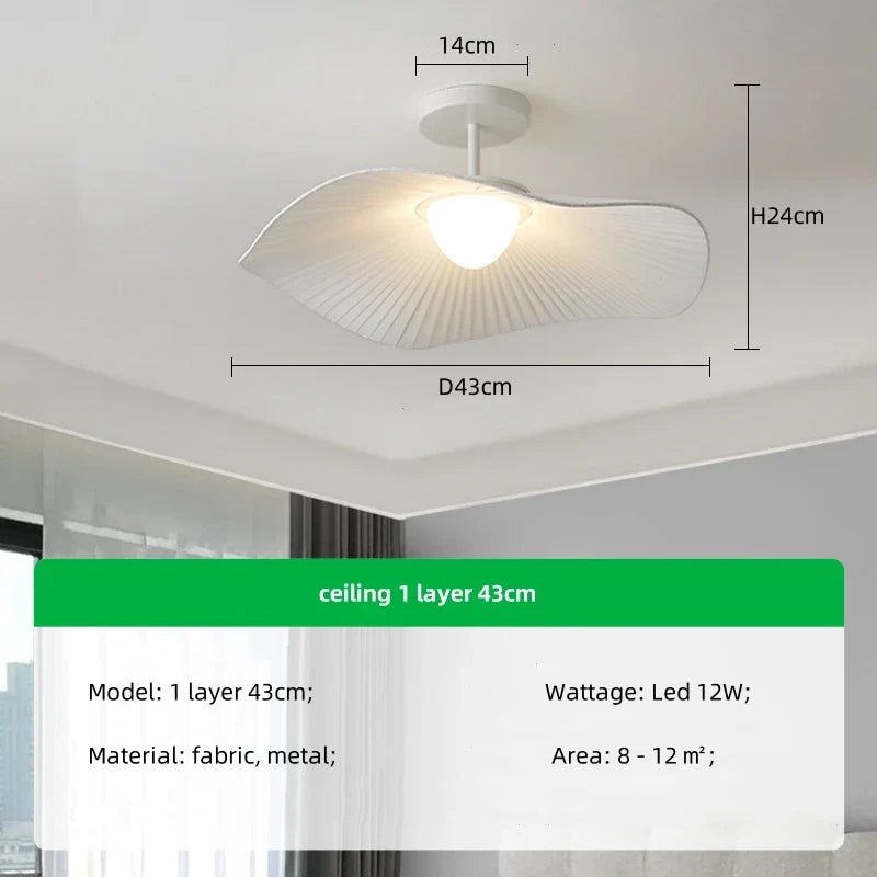 Modern Nordic Fabric Pendant Light - Decorbites