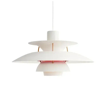 Modern orange and white tiered umbrella pendant light with white layered design and rose gold accents for kitchen decorbites colorful umbrella pendant