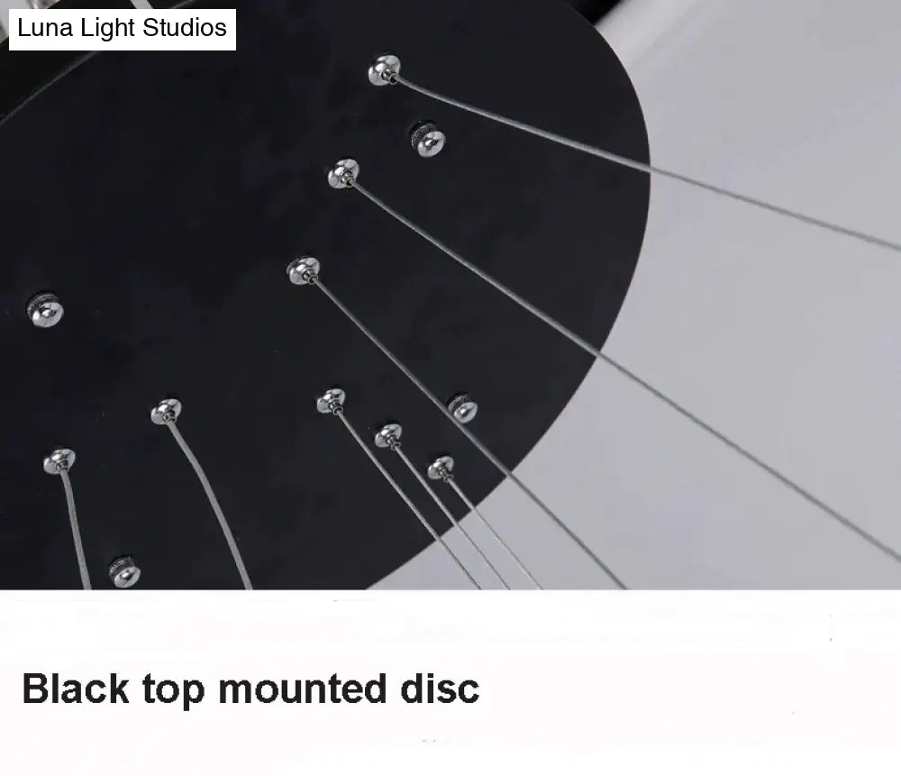 DecorBites™ Modern Pendant Lights 4/3/2/1 Circle Rings Acrylic Aluminum LED Pendant Lamp for Living Room Dining Room