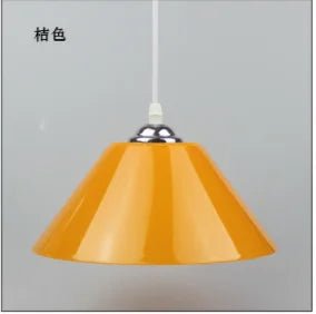 Modern PVC Dome Pendant Light With Iron Accents - Decorbites
