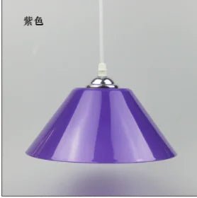 Modern PVC Dome Pendant Light With Iron Accents - Decorbites