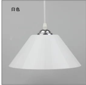 Modern PVC Dome Pendant Light With Iron Accents - Decorbites