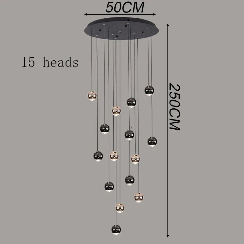 Modern Ring Acrylic Pendant Chandelier Light - Decorbites