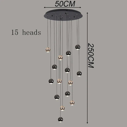 Modern Ring Acrylic Pendant Chandelier Light - Decorbites