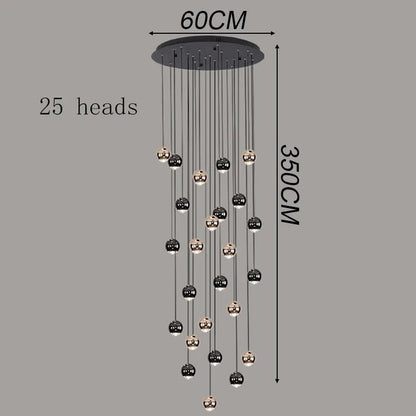 Modern Ring Acrylic Pendant Chandelier Light - Decorbites