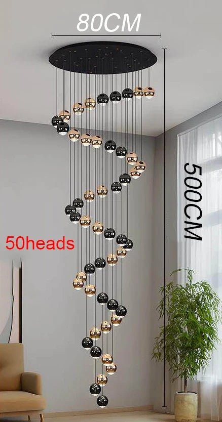 Modern Ring Acrylic Pendant Chandelier Light - Decorbites