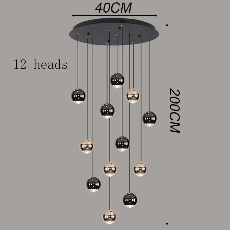 Modern Ring Acrylic Pendant Chandelier Light - Decorbites