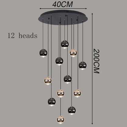Modern Ring Acrylic Pendant Chandelier Light - Decorbites