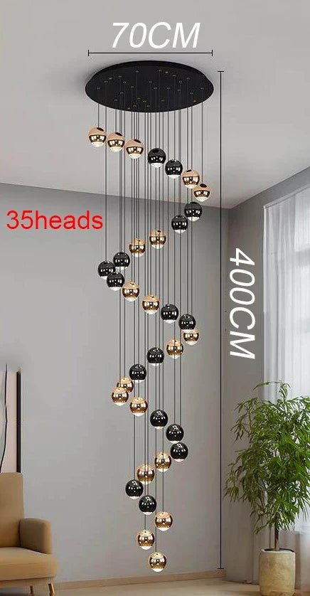 Modern Ring Acrylic Pendant Chandelier Light - Decorbites