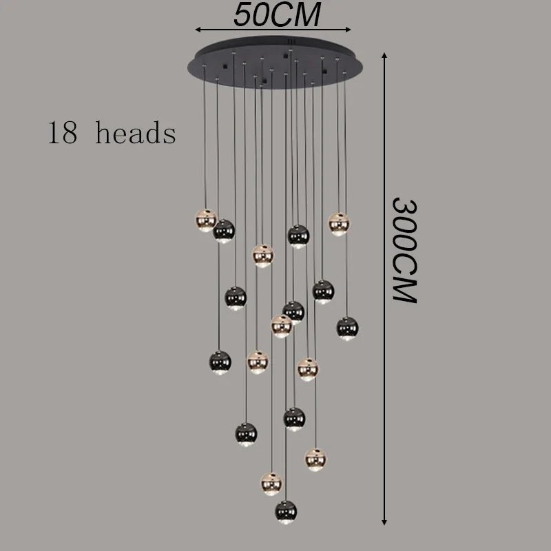 Modern Ring Acrylic Pendant Chandelier Light - Decorbites