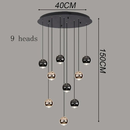 Modern Ring Acrylic Pendant Chandelier Light - Decorbites