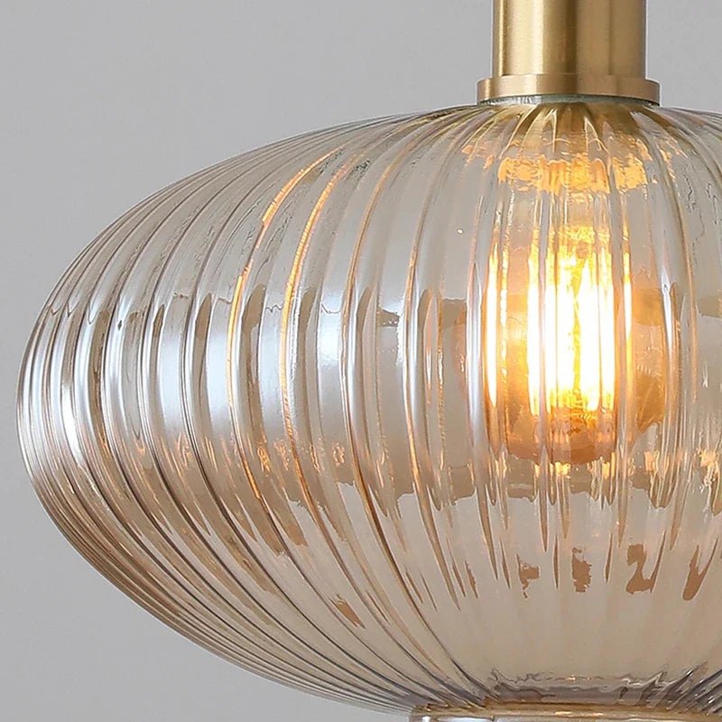 Modern Ring Glass Pendant Light - Decorbites