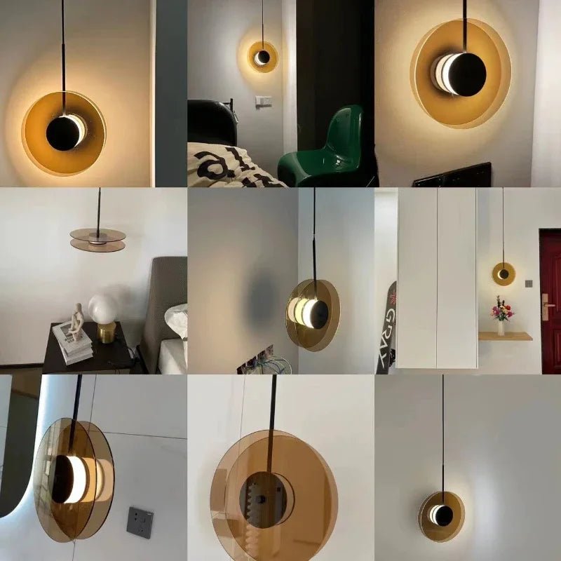 Modern Scandinavian White Glass Bedside Pendant Light - Decorbites