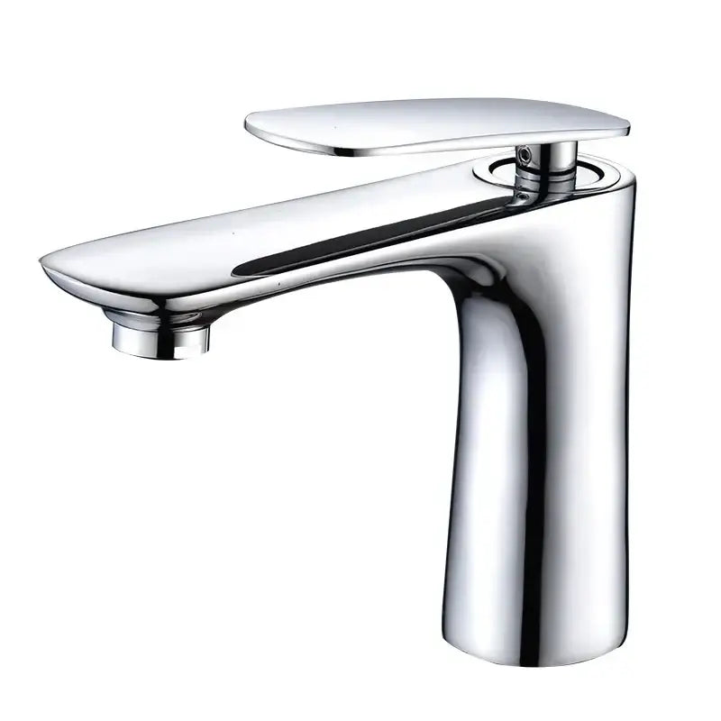 Modern chrome-finished single handle basin faucet with sleek minimalist design for bathroom decorbites basin faucet use