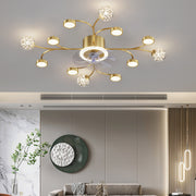 Iron Modern Ceiling Fan