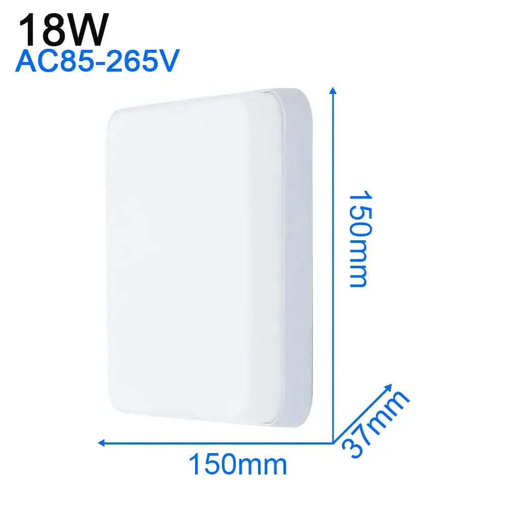 Modern ultra thin white led ceiling light 18w ac85-265v designed as decorbites led ceiling light for living room