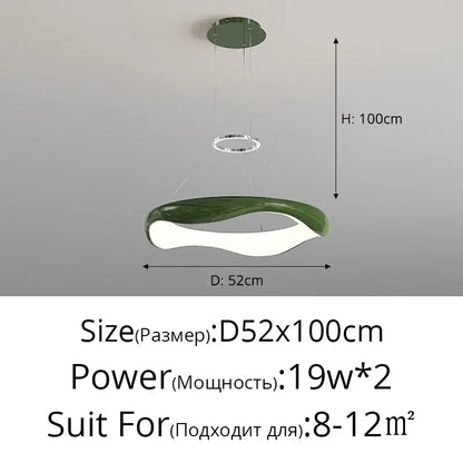 Modern green and white pendant lamp with sleek curved design featuring black chrome accents for dining room decorbites black chrome