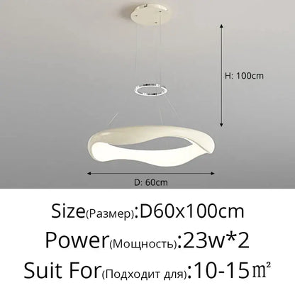 Modern white pendant lamp with black chrome circular accent ring designed for dining room decorbites black chrome