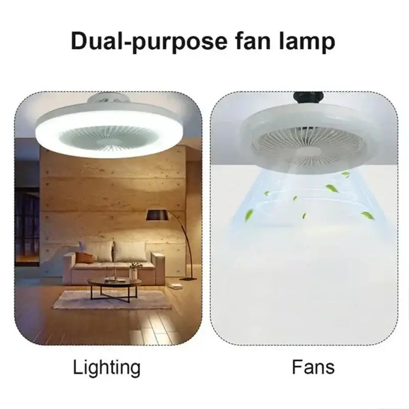 Modern white circular ceiling fan light with integrated led lighting and adjustable airflow for bedroom use