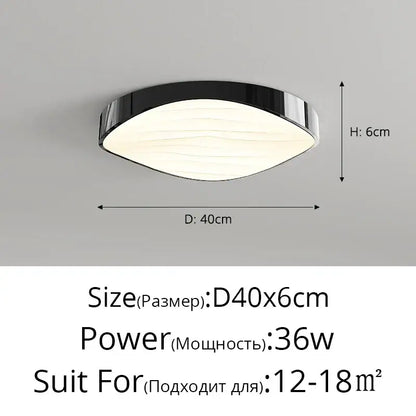 Modern black and white led oval ceiling light in decorbites circular chandelier design for dining room decor