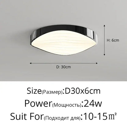 Modern black and white led decorbites circular chandelier with sleek oval design for dining room decorbites circular