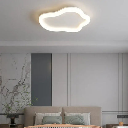 Modern white cloud ceiling light with sleek acrylic finish and soft glow illumination for bedroom decorbites cloud ceiling