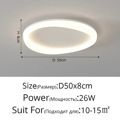 Modern white cloud ceiling light with minimalist ring design and soft LED glow for bedroom decorbites cloud ceiling illumination