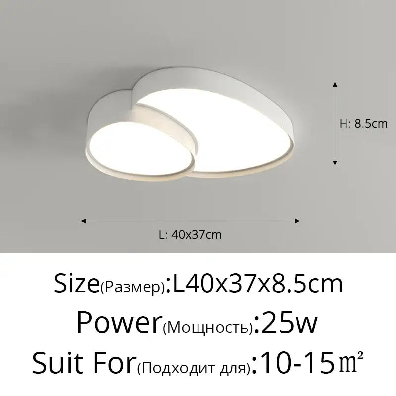 Modern white cloud ceiling lights with oval led panels featuring minimalist design for living room decorbites cloud ceiling