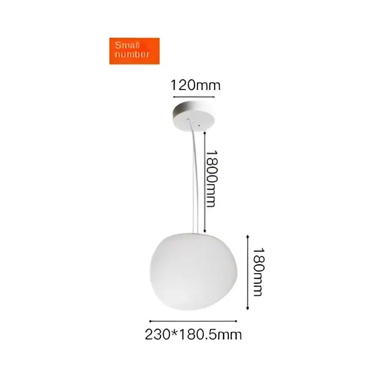 Modern white frosted glass ball led pendant light with minimalist design and metallic ceiling mount decorbites glass ball