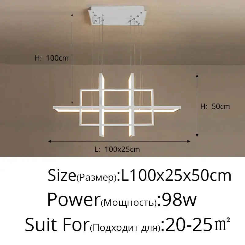 Modern white geometric aluminum pendant light with minimalist design and led illumination for living room decorbites geometric aluminum pendant