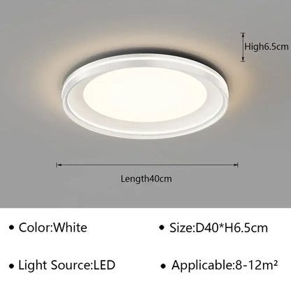 Modern white geometric led ceiling lamp with frosted glass panel by decorbites for stylish living room decor