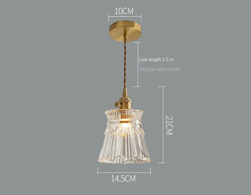 Modern White Glass Flower Pendant Light - Decorbites