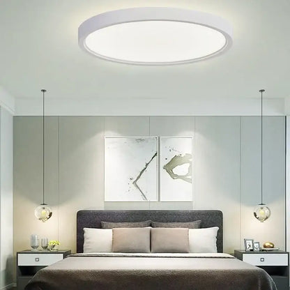 Modern white led ceiling light with sleek minimalist design ideal for living room decorbites led ceiling light
