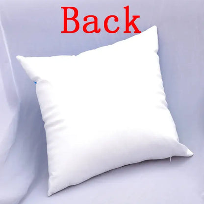 White square pillow with smooth solid fabric finish complementing modern yellow and gray decorbites geometric stripe pillowcase