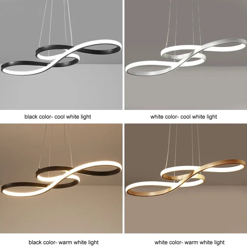 Nordic Aluminum Dimmable Cord Pendant Light - Decorbites
