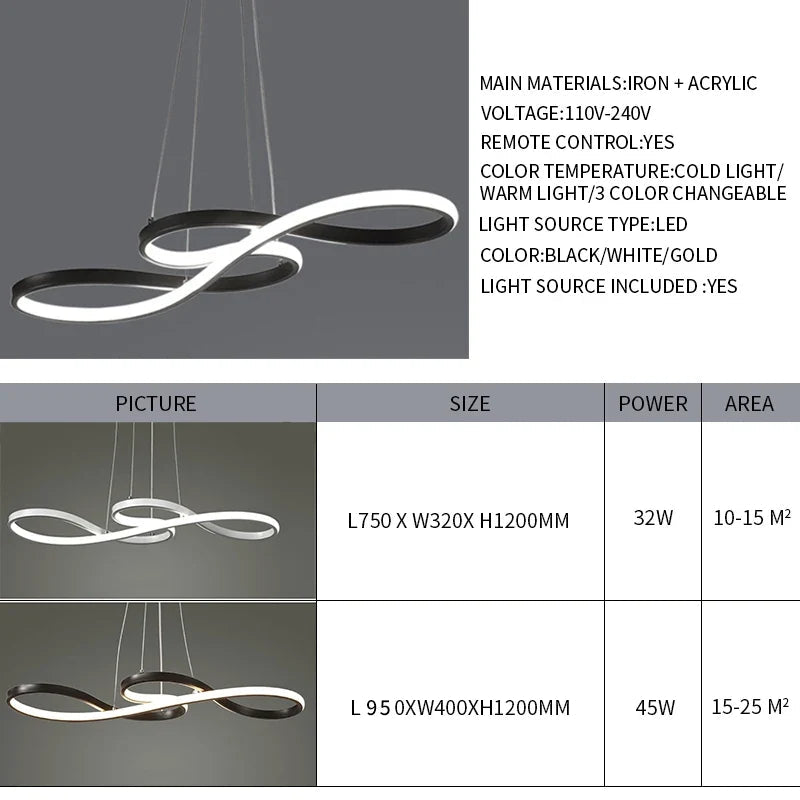 Nordic Aluminum Dimmable Cord Pendant Light - Decorbites