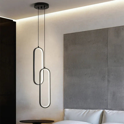 Nordic Black Metal Pendant Light Fixture - Decorbites