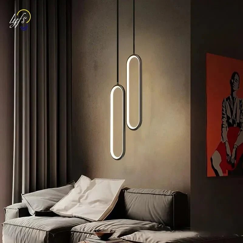 Nordic Black Metal Pendant Light Fixture - Decorbites