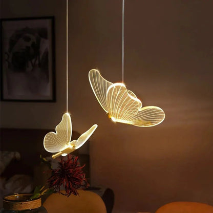 Nordic Butterfly Metal Pendant Light - Decorbites