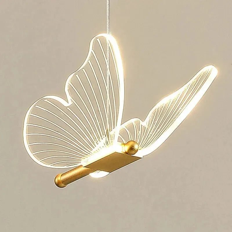 Nordic Butterfly Metal Pendant Light - Decorbites
