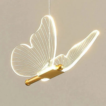 Nordic Butterfly Metal Pendant Light - Decorbites